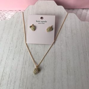 Kate Spade 🍋 Lemon Pendant and Earrings Set